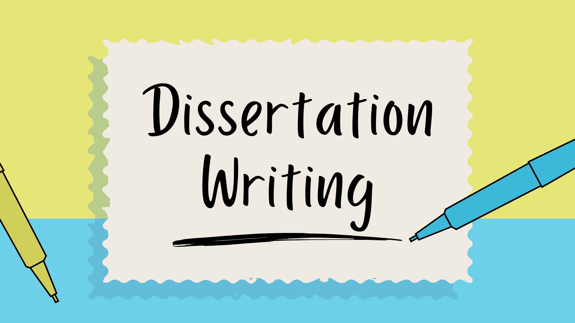 Dissertation Writing Visual